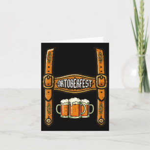 Lederhosen mug costume german bavarian dad men card