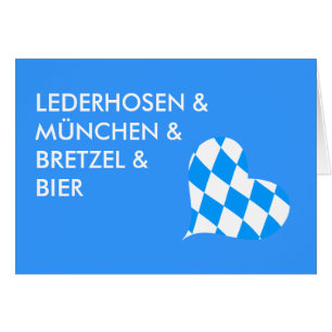 LEDERHOSEN & MÜNCHEN & BRETZEL & BIER