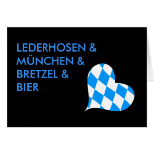 LEDERHOSEN & MÜNCHEN & BRETZEL & BIER