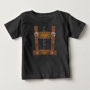 Lederhosen Oktoberfest German Culture Halloween Baby T-Shirt