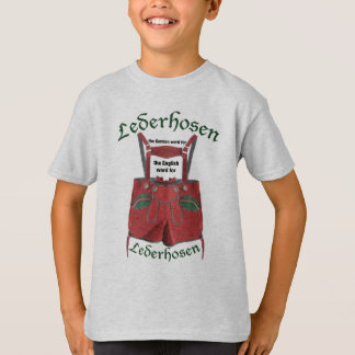 Lederhosen... T-Shirt