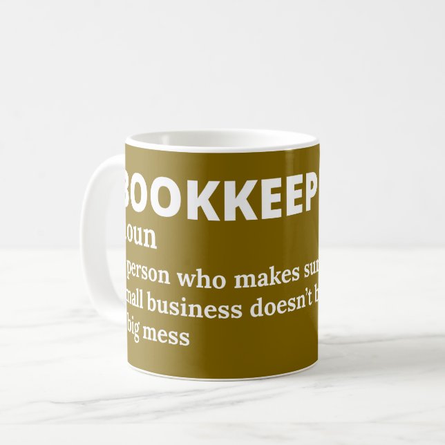 Ledger Lover Funny Definition Mug (Front Left)