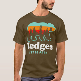 Ledges State Park Iowa Camping Hiking Trails Bear  T-Shirt