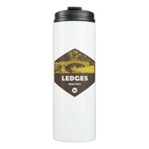Ledges State Park Iowa Thermal Tumbler