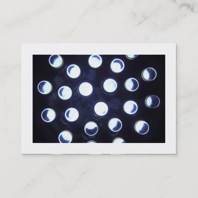 LEDs (Bordered) Business Card (Front)