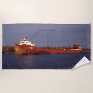Lee A. Tregurtha beach towel