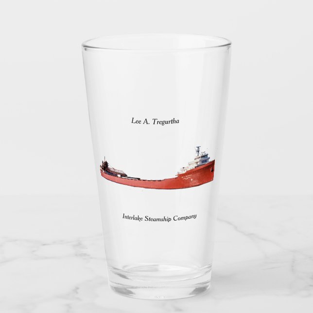 Lee A. Tregurtha glass (Front)