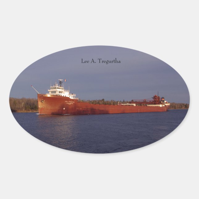 Lee A. Tregurtha sticker (Front)