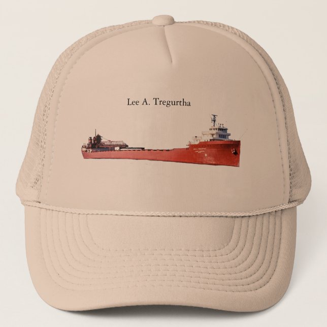 Lee A. Tregurtha trucker hat (Front)