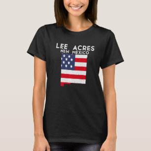 Lee Acres USA State America Travel New Mexican New T-Shirt