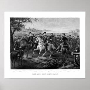 Lee and His Generals Poster