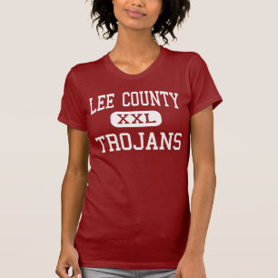 Lee County - Trojans - High - Leesburg Georgia T-Shirt