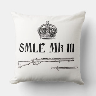 Lee Enfield SMLE MkIII Throw Pillow