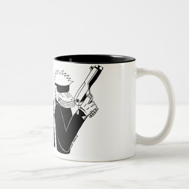 Lee Gracie's Doctor Duck Mug (Right)
