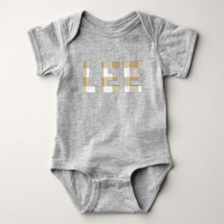 Lee Hmong Last Name Plaid Family Matching Shirt