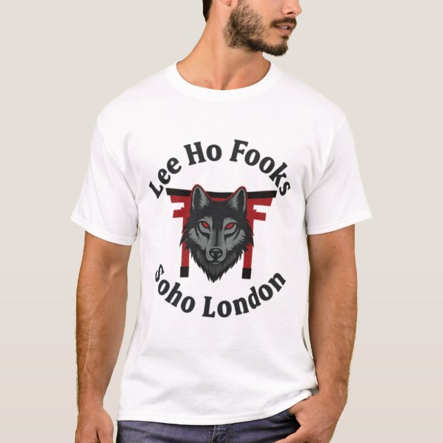 Lee Ho Fooks Wolf Logo T-Shirt (Front)
