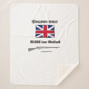 Lee Metford rifle  Sherpa Blanket