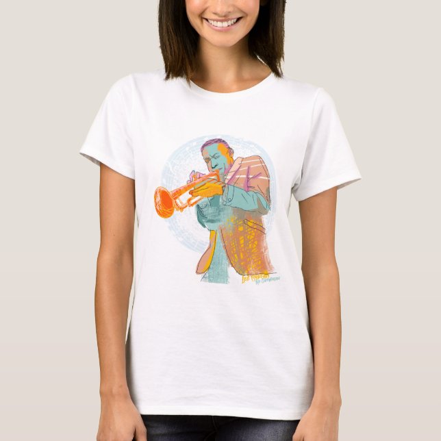Lee Morgan "The Sidewinder" Jazz Art Print T-Shirt (Front)