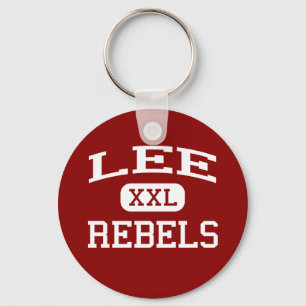 Lee - Rebels - Lee High School - Midland Texas Keychain