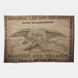 Lee Surrenders! Kitchen Towel