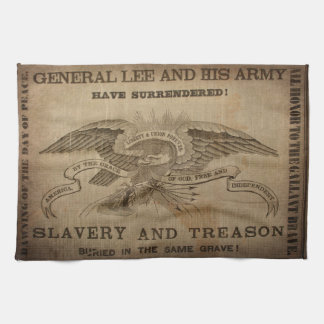 Lee Surrenders! Kitchen Towel