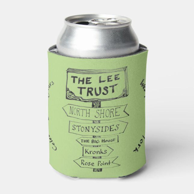 Lee Trust 50th Anniversary Can Can Cooler (Can Front)