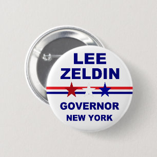 Lee Zelden Governor New York 2022 2 Inch Round Button