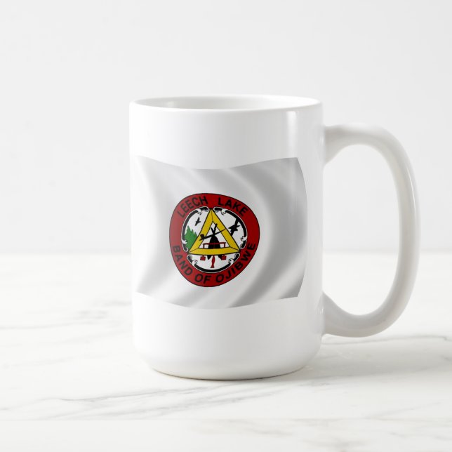 Leech Lake Reservation Flag Mug (Right)