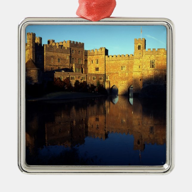 Leeds Castle, 12th c., Norman stronghold and Metal Ornament (Front)