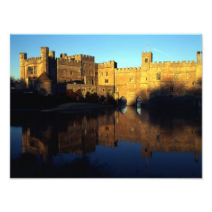 Leeds Castle, 12th c., Norman stronghold and Photo Print