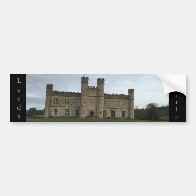 Leeds Castle Bumper Sticker (Front)