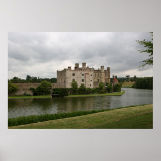 Leeds Castle in England Poster