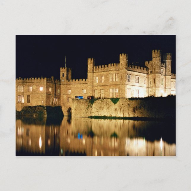 Leeds Castle, Kent, England Postcard (Front)