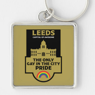 Leeds Gay Pride - Leeds England LGBT - Keychain