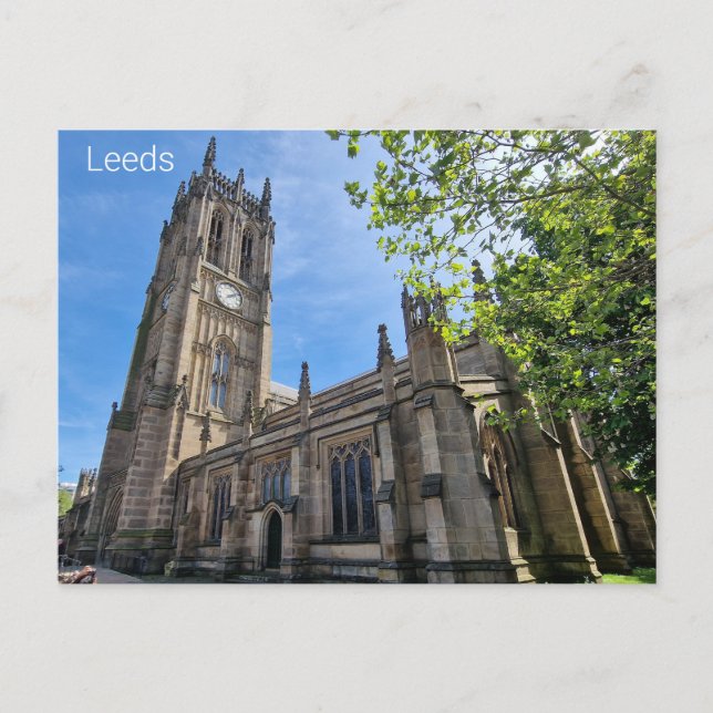 Leeds Minster Postcard (Front)