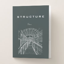 Leeds Tone Sketch Pocket Folders 