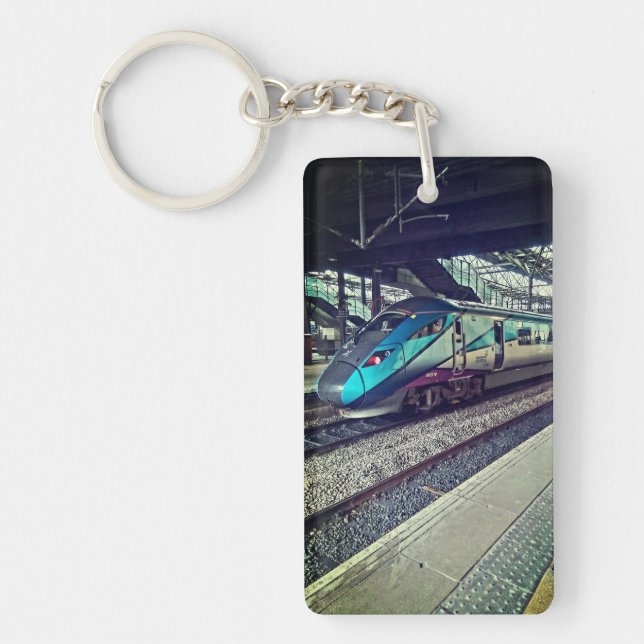 Leeds train keychain (Front)