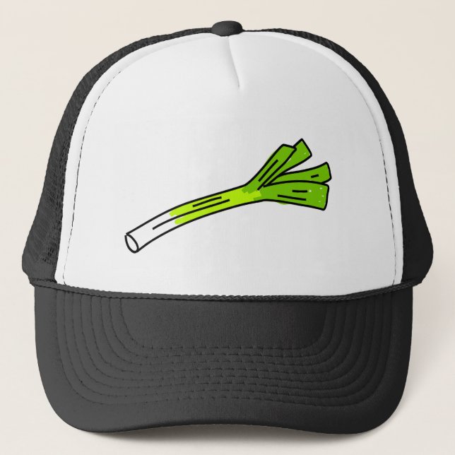 leek trucker hat (Front)