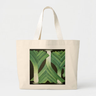 Leeks 2014 large tote bag