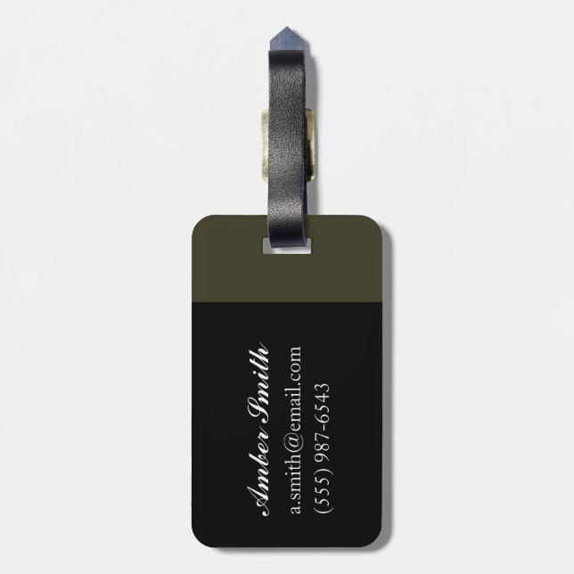 Leeks 2014 luggage tag (Back Vertical)