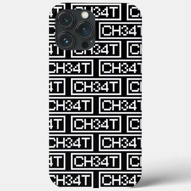 LEET CHEAT Case-Mate iPhone CASE (Back)