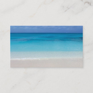 Leeward Beach | Turks and Caicos Photo Business Card
