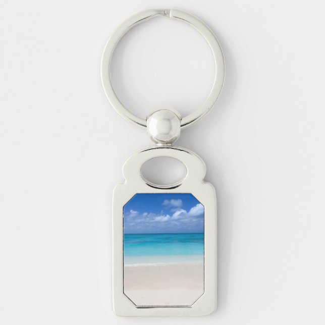 Leeward Beach | Turks and Caicos Photo Keychain (Front)
