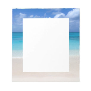 Leeward Beach   Turks and Caicos Photo Notepad