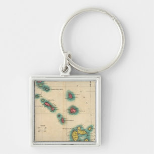 Leeward Islands Keychain