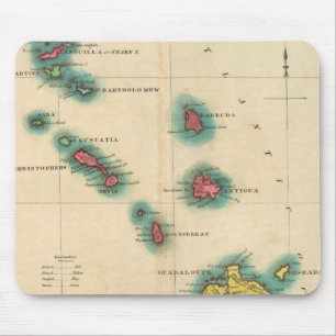 Leeward Islands Mouse Pad