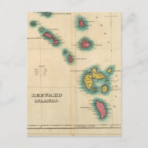 Leeward Islands Postcard