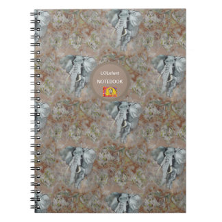 Lefant Notebook, Carita K design Notebook