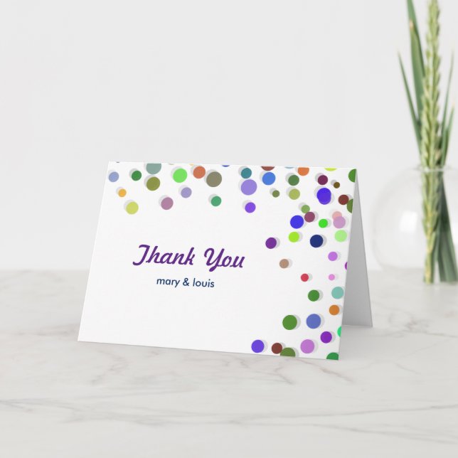 L'effritement coloré étincelle le Merci Pois (Devant)