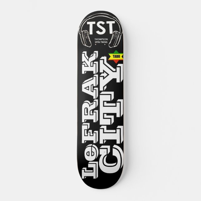 LEFRAK CITY Skateboard (Front)